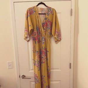 Flowy Floral Romper - Long - Size M